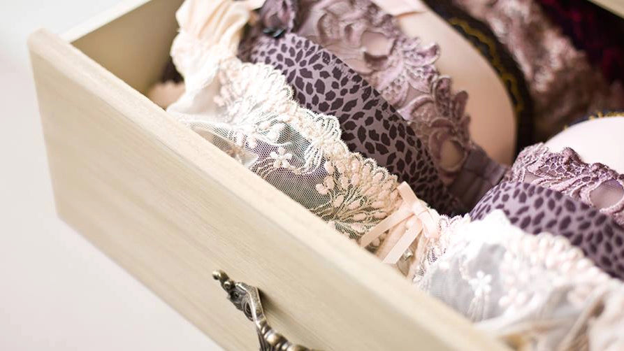 Does your bra drawer look like this?