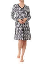 Close up of Givoni Short Nightie wVith shelf bra 9KV23J