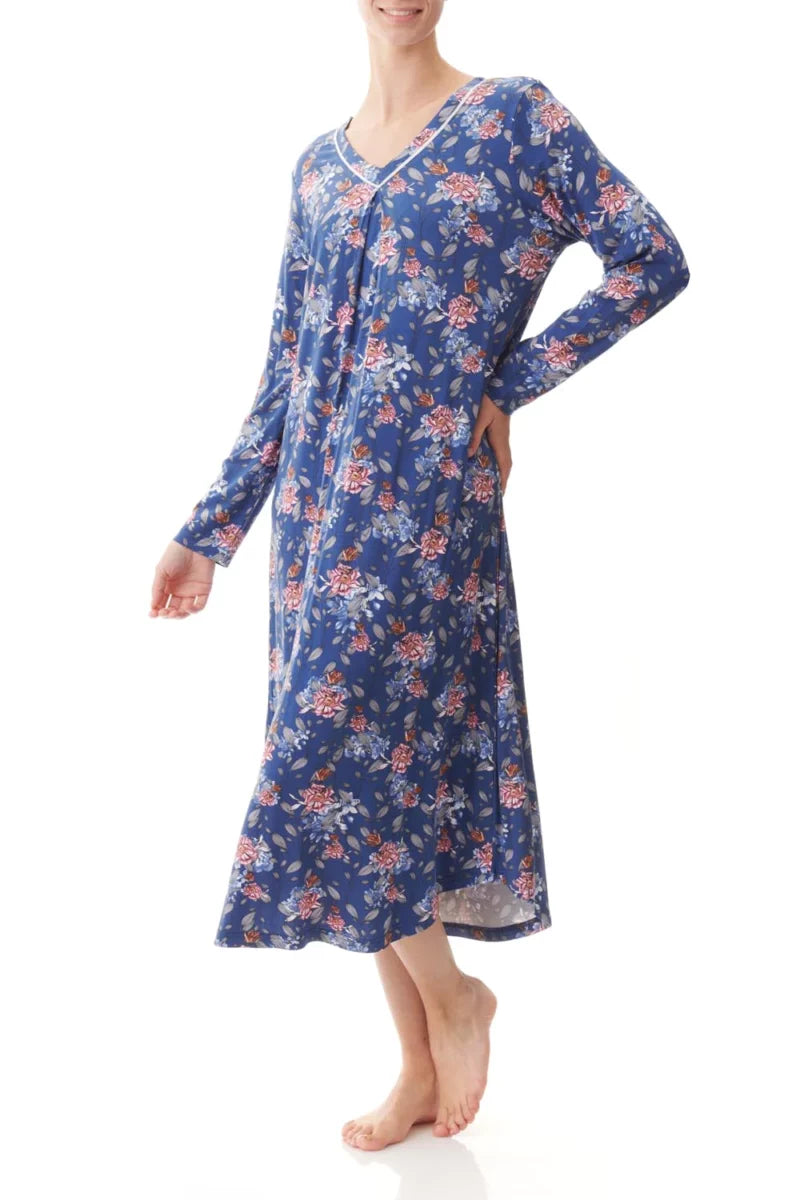 Givoni Kennedy Floral Mid Lenght Nighty