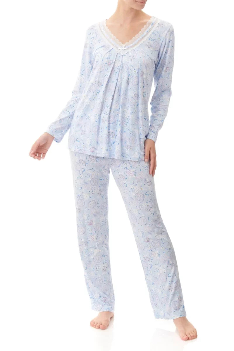 Givoni Long PJs with Built in shelf bra 9LG49L