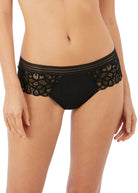Wacoal Lingerie new style Raffine Tanga in Black. Style numbe WE148007-