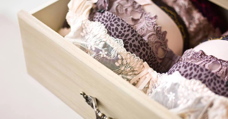 Does your bra drawer look like this?