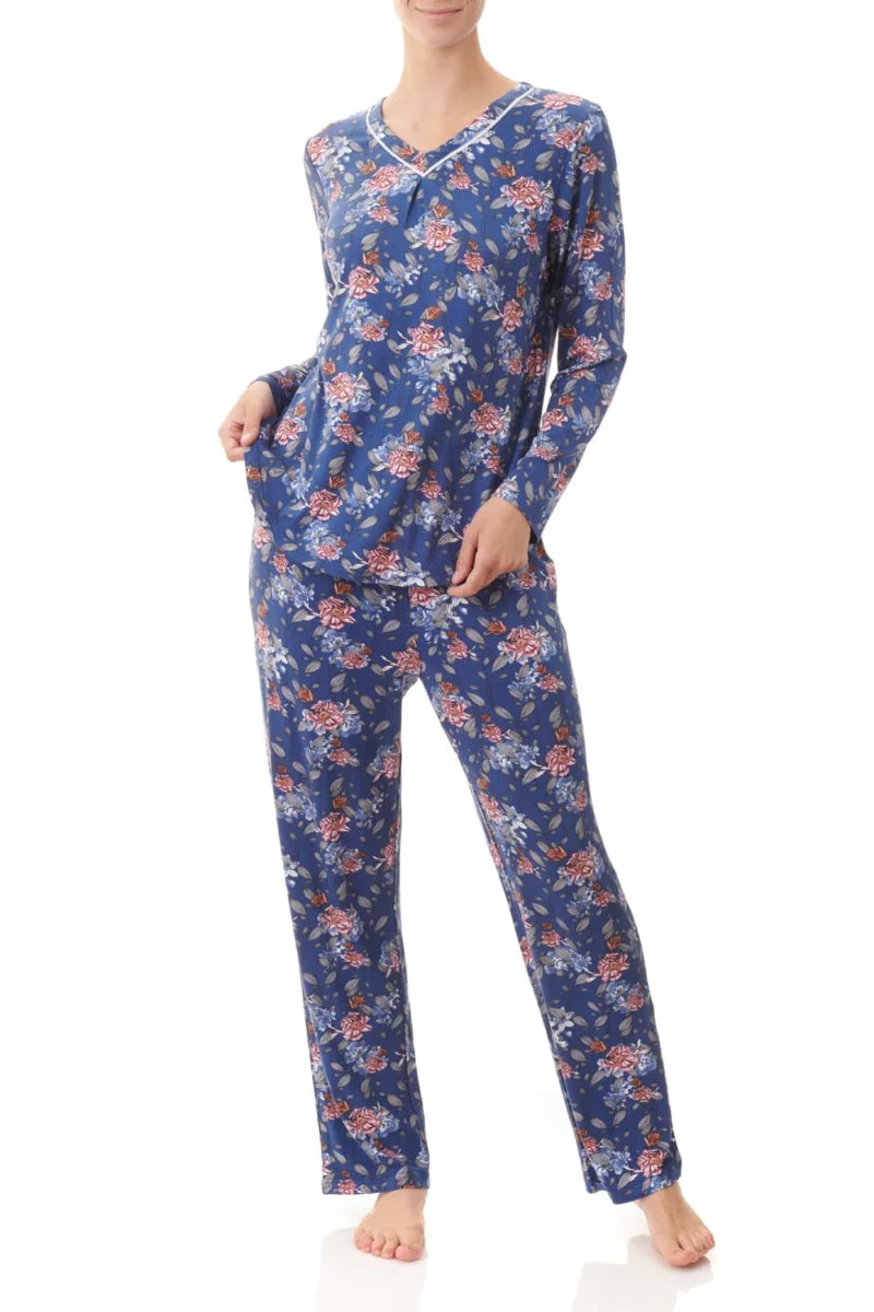 Givoni Long Pyjamas in Kennedy Floral