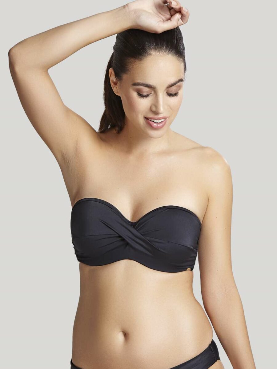 Closeup of Panache Anta Riva Bandeau Bikini top