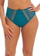 Close up of Elomi Matilda Full Brief in Blue Star